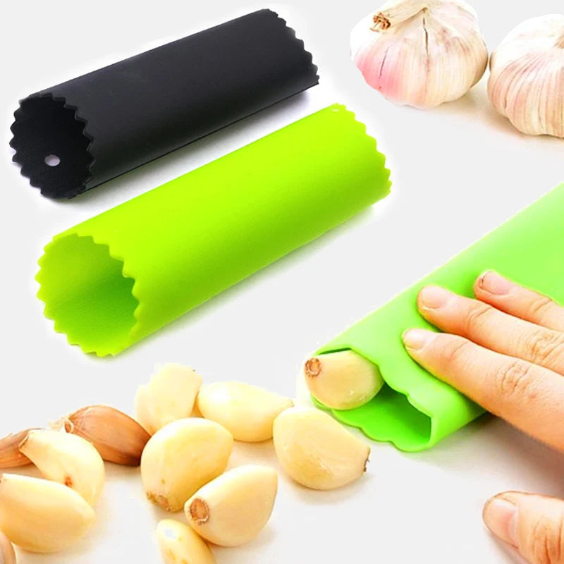 Garlic Peeler Silicone Tube - Quick & Effortless Garlic Skin Removal Tool