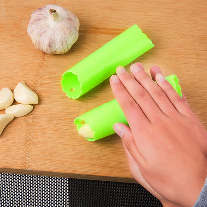 Garlic Peeler Silicone Tube - Quick & Effortless Garlic Skin Removal Tool