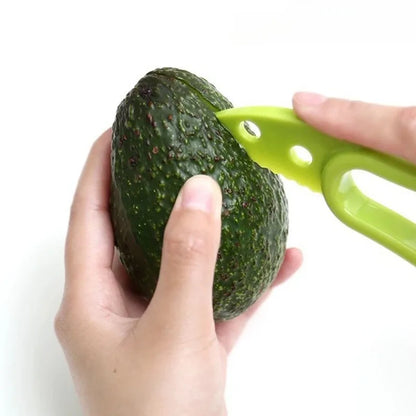 3-in-1 Avocado Slicer Tool - Pit, Slice, and Scoop with Ease