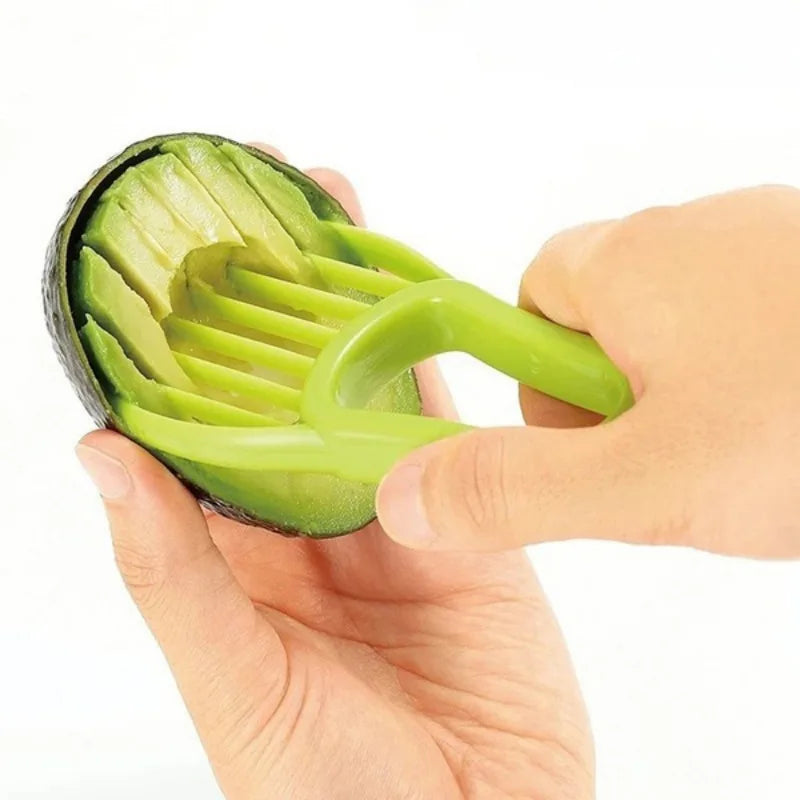 3-in-1 Avocado Slicer Tool - Pit, Slice, and Scoop with Ease