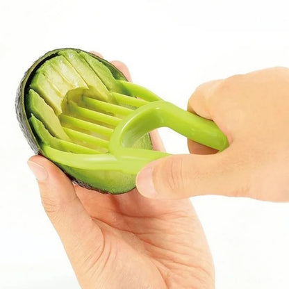 3-in-1 Avocado Slicer Tool - Pit, Slice, and Scoop with Ease